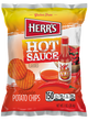 Herr's Hot Sauce Ripples Potato Chips