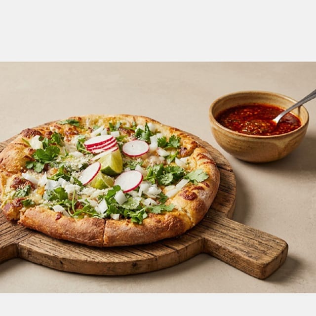 Birria Queso Pizza.