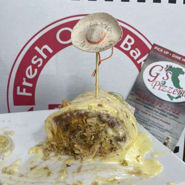 G's Supreme Burrito.