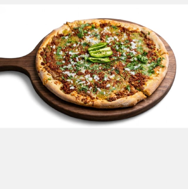 Chorizo Queso Pizza.