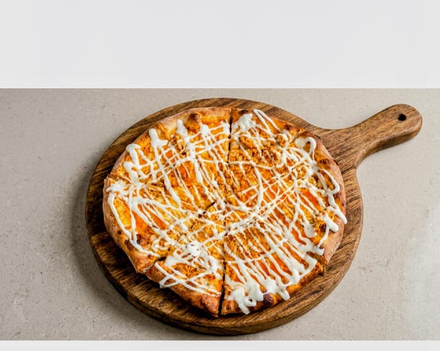 Buffalo Chicken Pizza.