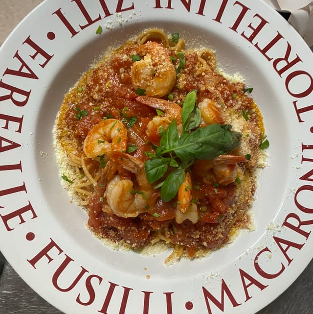 Red Sauce Pasta.