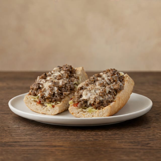 Build Your Own Cheesesteak.