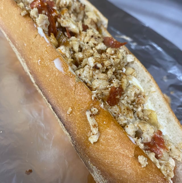 Build Your Own Chicken Cheesesteak.