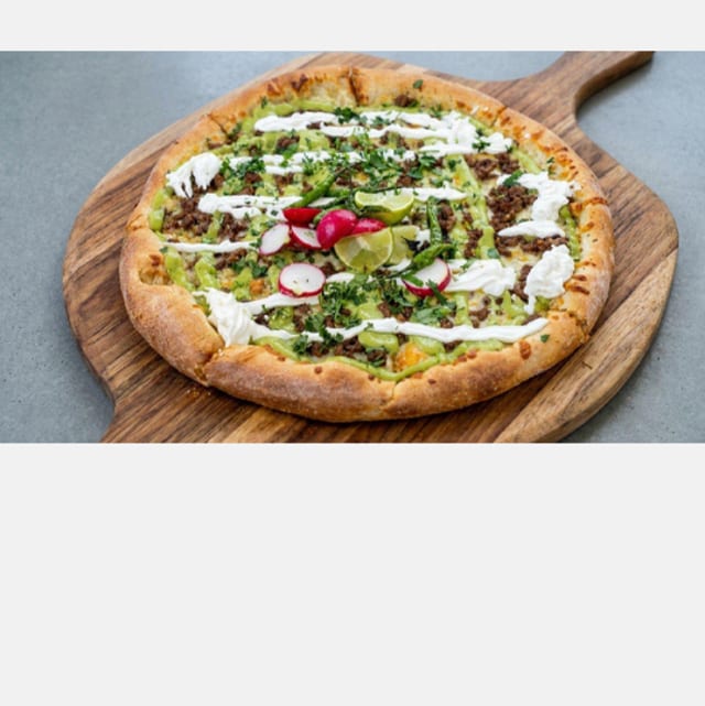 Carne Asada Pizza.