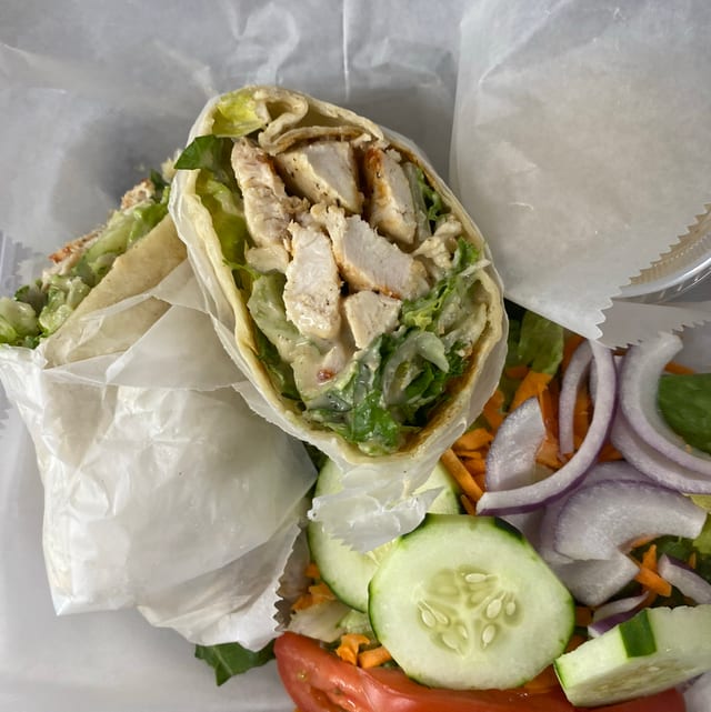 Chicken Honey Mustard Wrap.