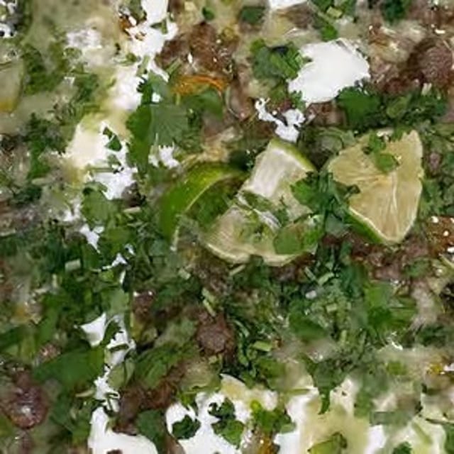 Carne Asada Pizza.