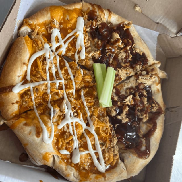 Buffalo Chicken Pizza.