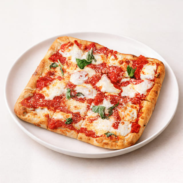 Grandma Margarita Pizza.
