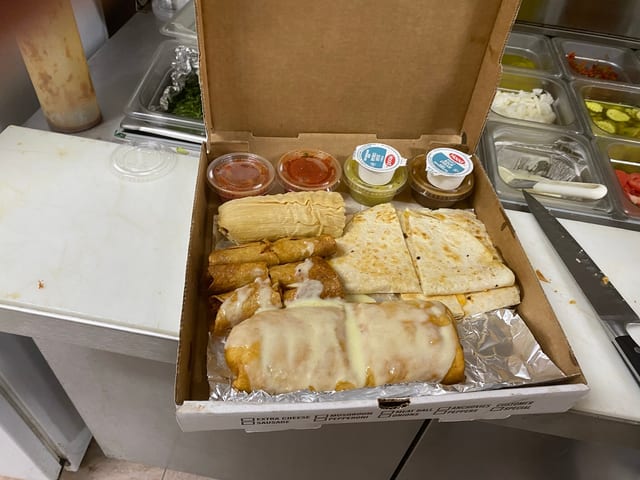 Mexican Sampler.