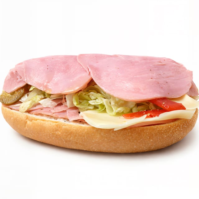 Ham & American Cheese Hoagie.