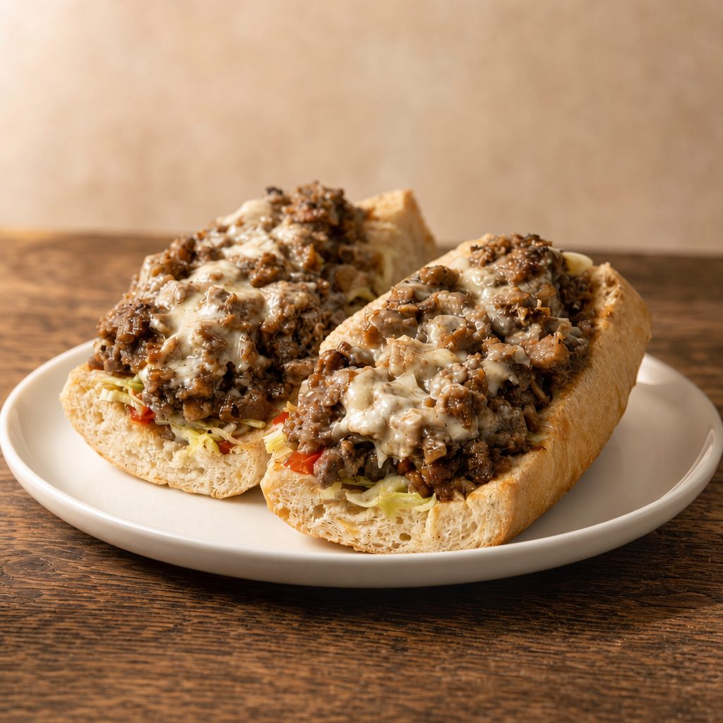 Build Your Own Cheesesteak.